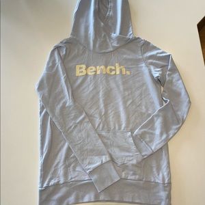 Bench. Pale purple hoodie